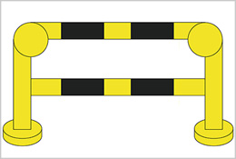 安全防護(hù)欄標(biāo)識色