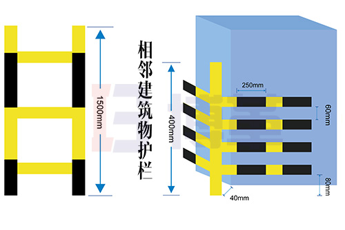 車(chē)間門(mén)口防撞柱、建筑物護(hù)欄